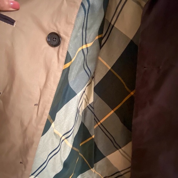 Barbour coat, brown, size UK 10 - Picture 2 of 5